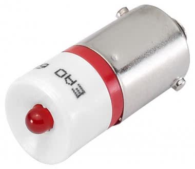 EAO LED BA9s rot 24mm       10-2512.1142 