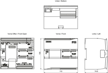 Siemens 6ES72141HG400XB0 SIMATIC S7-1200 