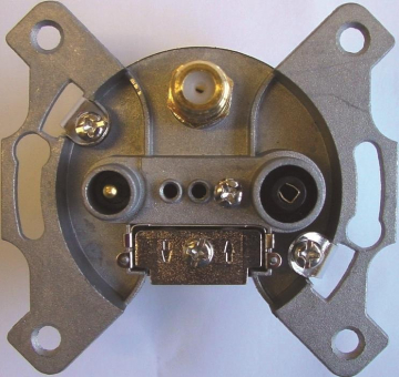 AXING SAT Antennensteckdose     SSD 2-00 