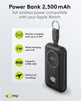 Goobay Wireless Powerbank f. Apple Watch 
