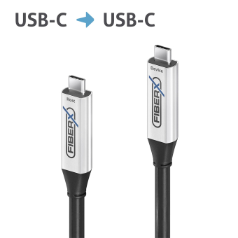 FiberX USB-C-Glasfaserkabel  FX-I600-015 