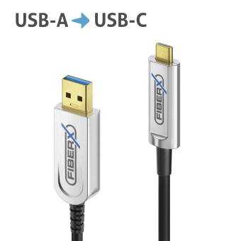 FiberX USB-C-Glasfaserkabel  FX-I630-007 