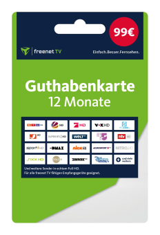 Freenet TV Guthabenkarte 