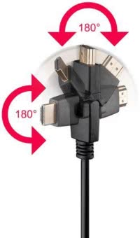 Hapena HDMI-Kabel 2m               74920 