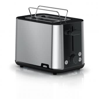 Braun HT 1510 BK si/sw Toaster 