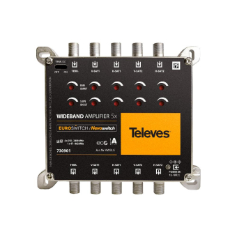 Televes 5-fach WideBand Verstärker VWBLG 