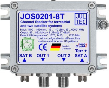 Jultec Einkabelumset. f.2 SAT JOS0201-8T 