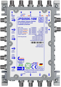 Jultec Einkabelumsetzer      JPS0506-16M 