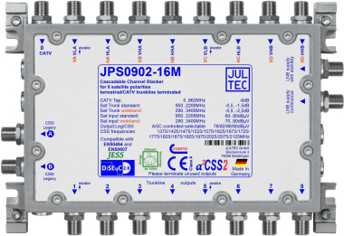 Jultec Einkabelmultischalter JPS0902-16M 