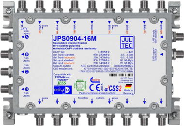 Jultec Einkabelmultischalter JPS0904-16M 