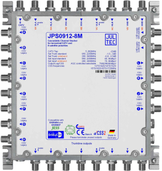 Jultec Einkabelmultischalter  JPS0912-8M 