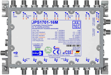 Jultec Einkabelmultischalter JPS1701-16M 