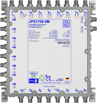 Jultec Einkabelmultischalter JPS1708-4M 