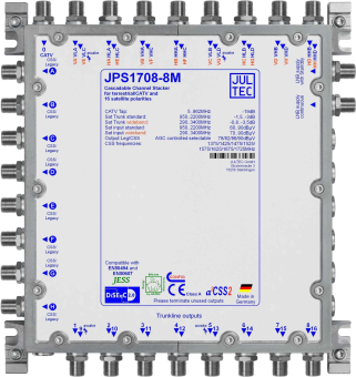 Jultec Einkabelmultischalter  JPS1708-8M 
