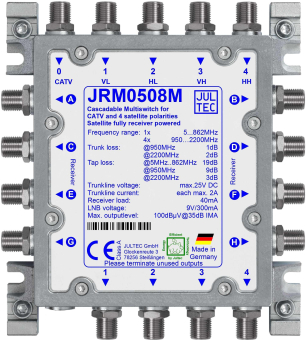 Jultec Multischalter            JRM0508M 