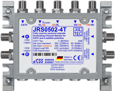 Jultec Einkabelmultischalter  JRS0502-4T 
