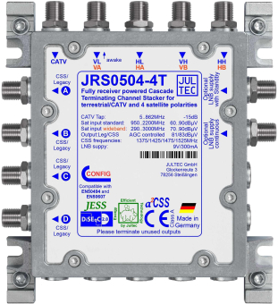 Jultec Einkabelumsetzer       JRS0504-4T 