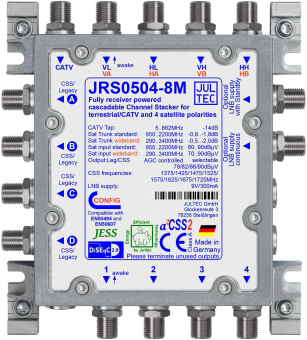 Jultec Einkabelumsetzer       JRS0504-8M 