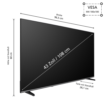 JVC LT-43VDF5455 sw LED-TV 