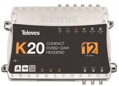 Televes Kompaktkopfstelle         K20-12 
