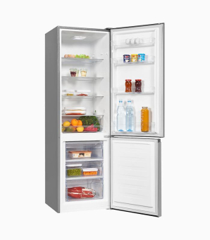 Exquisit KGC265-70-010E inox Kühlkombi 