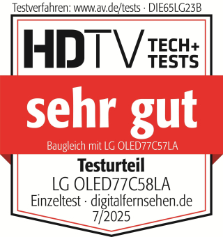 LG OLED77C58LA sw OLED-TV 