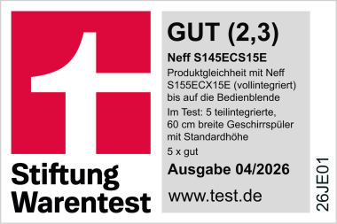 NEFF S145ECS15E Ed EB-Geschirrspüler 
