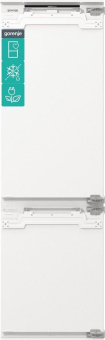 Gorenje NRKI 517 C 62WF EB-Kühlkombi 