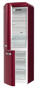 GORENJE ONRK 619 DR-L burgundy Kühlkombi 