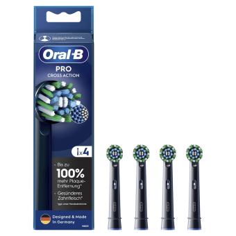 Braun Oral-B 4er Ersatzbürste sw 