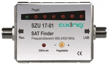 AXING SAT-Finder mit           SZU 17-01 