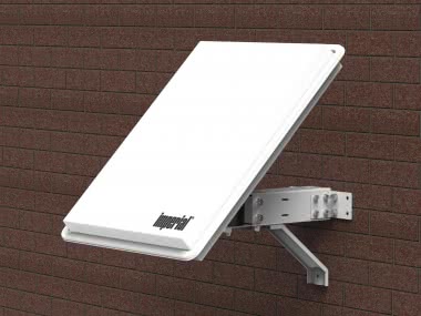 Imperial SFA 4 DVB-S Flachantenne Quad 