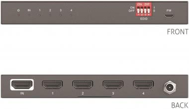 PureLink HDMI Splitter 1x4   PT-SP-HD14D 