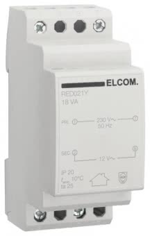 ELCOM Sicherheitstrafo 230V/12V  RED021Y 