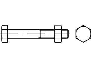Reyher Sechskantschr. m. Mu. M 8x60mm 