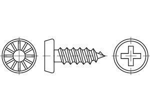 Reyher Profilverbindungsschrauben, PH 