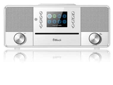 Block SR-50 weiß Smart Radio 