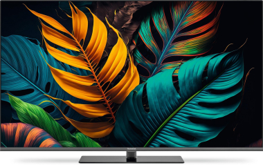 TechniSat TechniVision UHD50A sw LED-TV 
