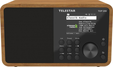 TELESTAR TOP 200 Holz Digitalradio Mono 