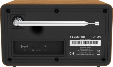 TELESTAR TOP 200 Holz Digitalradio Mono 