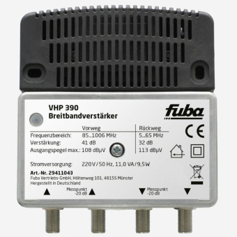 FUBA FUBA VHP 390 Hausanschluss- VHP 390 