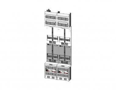 ABN Zählerplatz 3Pkt 4Z           Z29140 