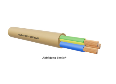 H03VV-F 3G0,75 gold Eca         Ring 50m 