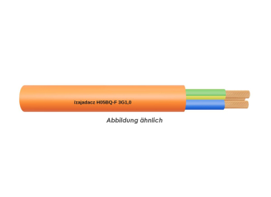H05BQ-F 3G1,0 orange           Ring 100m 