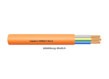 H05BQ-F 5G1,0 orange            Ring 50m 