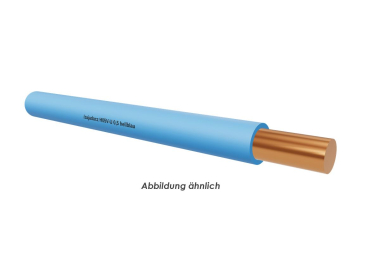 H05V-U 0,5 hellblau Eca        Ring 100m 
