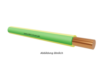 H05V-U 0,75 grün-gelb Eca      Ring 100m 