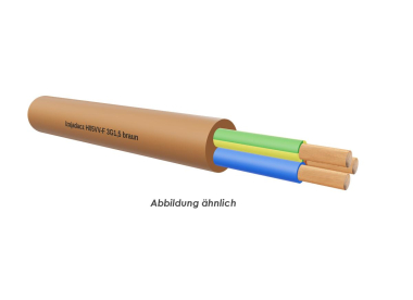 H05VV-F 3G1,5 braun Eca         Ring 50m 