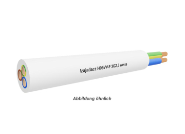 H05VV-F 3G2,5 weiss Eca         Ring 50m 