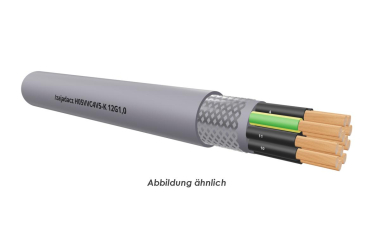 H05VVC4V5-K 12G1,0 VDE/HAR  Trommel 500m 